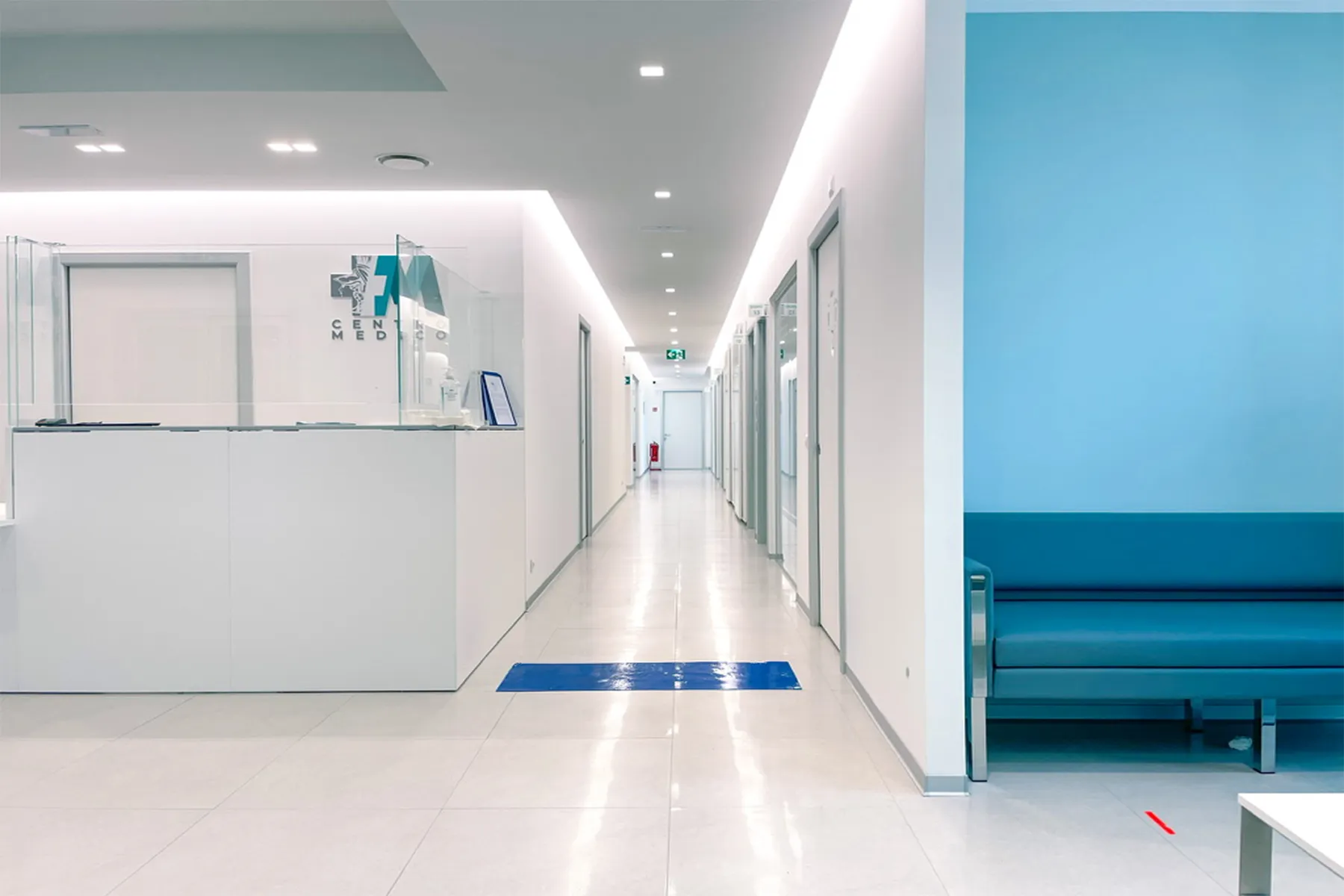Reception di Centro Medico Minerva